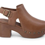 Chocolat Blu - Women's Galla Slingback Peep Toe Platform Clog