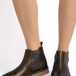 Penelope Chilvers - Women's Rambla Metallic Leather Boot