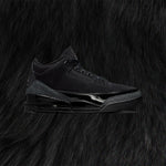 Air Jordan 3 Retro 'Black Cat' - Black/Dark Charcoal/White