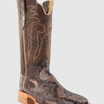 R Watson Boots - Men's Rustic Python Belly Exotic Boot