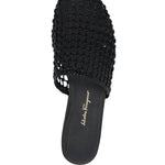 Salvatore Ferragamo - Women's Woven-design Leather Mules