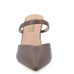 Journee Collection - Women's Yvon Strappy Faux Leather Slide