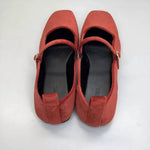 Farm Rio - Women's Adjustable Straps Buckle Square Toe Mary Jane Flats