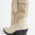 Free People - Women's Pitchfork Shearling Western Boot
