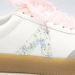 Mia - Women's Axel Floral Lace Ribbons Sneaker