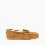 Minnetonka - Men's Sheepskin Hardsole Moc Slipper