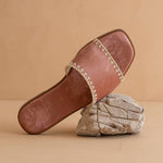 Oasis Society - Women's Emmie Border Stitch Summer Sandals