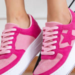 Maker'S - Women's Lace Up Platform Sneakers