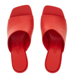 Salvatore Ferragamo - Women's Open Toe Sculpted Heel Mules