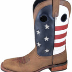 Smoky Mountain Boots - Men's Stars And Stripes Leather Western Boots