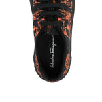 Salvatore Ferragamo - Men's Pattern-print Low-top Lace-up Sneakers