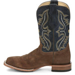Justin Boots - Men's Dillon Waxy Suede Square Toe Western Boots