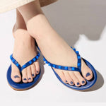Yosi Samra - Women's Rivington Stud Flip Flop Sandals