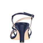 Nina - Women's Neptune Satin Strappy Evening Heels