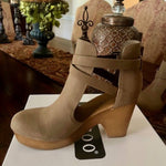Ccocci - Women's Nubuck Clog With Heel