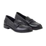 Closed - Women's Almond Toe Low Block Heel Loafers
