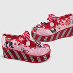 Hot Chocolate Design - Women's Betty Claus Mary Jane Platform Shoes