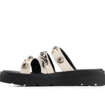 Andrea - Women's Triple Strap Chain Sandals