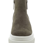 J/Slides - Women's Wyona Waterproof Suede Platform Ankle Boots