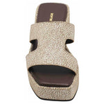 All Black - Women's Blunt T Wedge Sandal