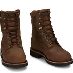 Chippewa - Men's Super Dna 8" Waterproof Steel Toe Insulated Boot