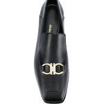 Salvatore Ferragamo - Women's Square-toe Leather Loafers
