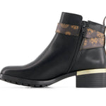 Andrea - Women's Fashion Booties With Ankle Buckle