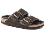 Birkenstock - Unisex Arizona Shearling Suede Narrow Sandals
