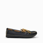 Minnetonka - Men's Sheepskin Moose Flat Slipper
