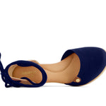 Andrea - Women's Wedge Ankle And Calf Strap Espadrilles