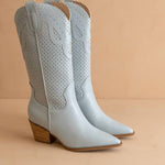 Oasis Society - Women's The Gabby Perforated Western Boot