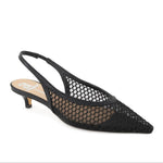Andrea - Women's Mesh Pointed-toe Slingback Pump