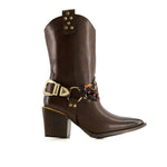 Andrea - Women's Pointed Toe Western Style Boots