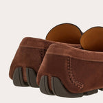 Salvatore Ferragamo - Men's Driver With Gancini Ornament Loafer