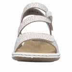 Remonte - Women's Regina C7 Cracked Leather Sandal