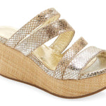 Chocolat Blu - Women's Wavy Wedge Sandals