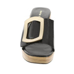 All Black - Women's Hi Elegante Heel Shoe