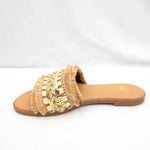 Camel Threads - Women's Joy Fringe And Bead Slide