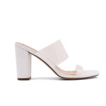 Shu Shop - Women's Gabrielle Clear Strap Block Heel