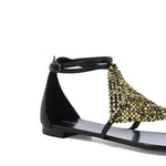 Lola Cruz - Women's Flat Leather Sandals