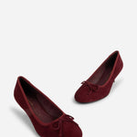 Intentionally Blank - Women's Bina Suede Kitten Heel Shoes