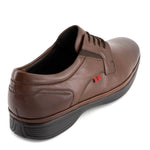 Andrea - Men's Lace Closure Leather Oxford Shoes