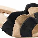 Larroude - Women's Brigitte Ruffle Mule Sandals