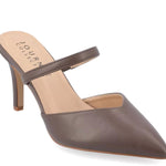 Journee Collection - Women's Yvon Strappy Faux Leather Slide
