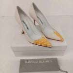 Manolo Blahnik - Women's Embroidered Pumps