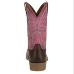 Justin - Women's Buffalo Vamp Buffalo Top Cowgirl Boot - Medium