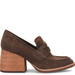 Kork-Ease - Women's Modeste Suede High-heel Loafer