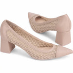Agl - Women's Crochet Block Heels