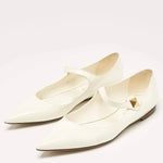 Valentino Garavani - Women's Tiptoe Patent Leather Ballerina Flat