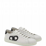 Salvatore Ferragamo - Men's Double Gancini Sneakers